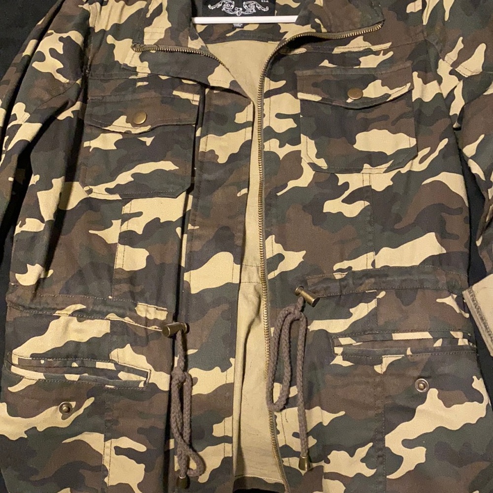 camo jacket